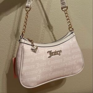 Juicy Couture Cream Shoulder Bag